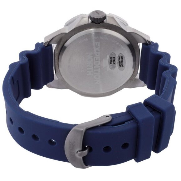 NWT Authentic Timex Expedition North Ridge Quartz Blue Dial Men's Watch - Picture 3 of 3